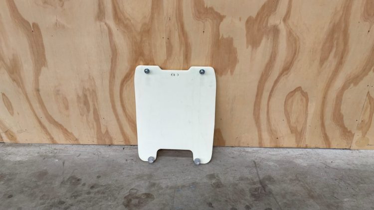 Rubbermat tbv trilplaat 2 Ton